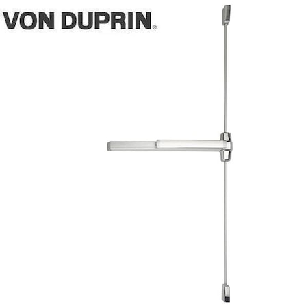 Von Duprin 9927 Series Surface Vertical Rod Exit Device, Grade 1 Surface Vertical Rod Exit Bar, Wide Stile Push VNDP-9927EO-F-3-26D